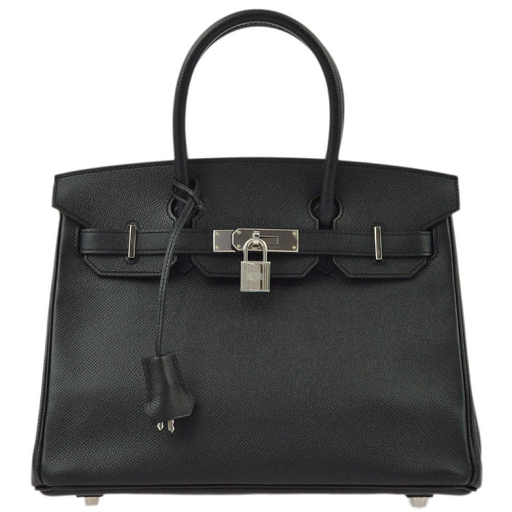 HERMES 2011 Black Epsom Birkin 30 172056 - Picture 1 of 10